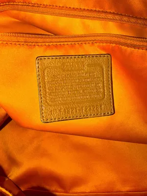 Coach Leather Tote Bag Brown F23284 Carryall Handbag Purse thumbnail 11