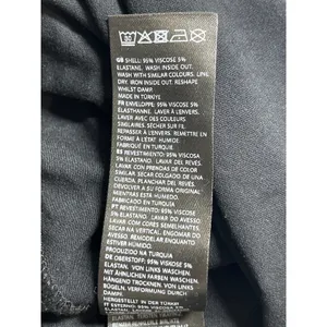 NEW Na-Kd Women's Black Elastic Waist Soft Line Flowy Maxi A-Line Skirt Size L thumbnail 7