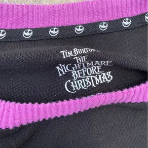 NWT Disney Nightmare Before Christmas Halloween Sweater Dress Tunic Top Women XS thumbnail 7