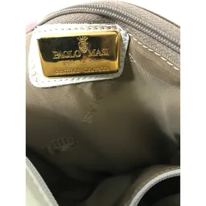Paolo Masi Vintage Cream Quilted Studded Leather Hobo Bag Made in Italy EUC thumbnail 4