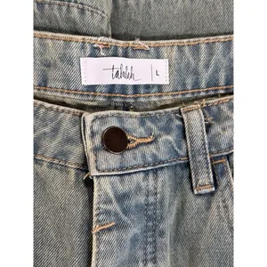 Talulah Womens Jeans Blue Denim Star Walk Barrel Baggy Loose High Rise Size L thumbnail 5