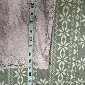 NWT Lulu's Normani Lavender Lace Sleeveless‎ Dress Small Romantic Soft Glam thumbnail 12