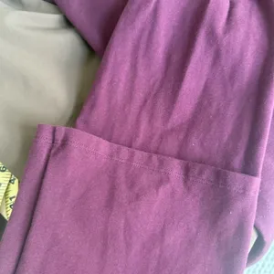 Yummie Shapewear Susie Flare Leggings 360° Sculpt Cotton Burgundy $50 L thumbnail 6