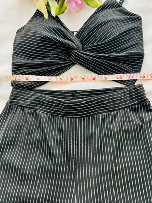 Lucy in the Sky Pinstriped Pants Set thumbnail 3