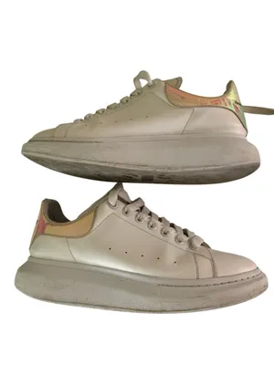 Alexander McQueen Oversized Leather Sneakers women's size 43 US 10 thumbnail 3