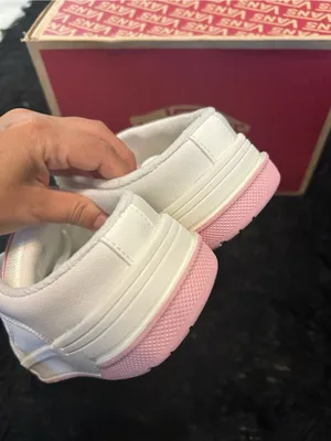 VANS Upland white pink mules clogs slip on shoes women’s 9 new thumbnail 4
