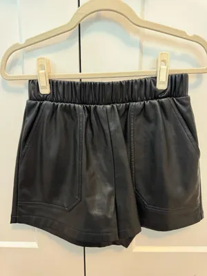 Steven By Steve Madden Leather Pants with Scrunch Waistband thumbnail 2