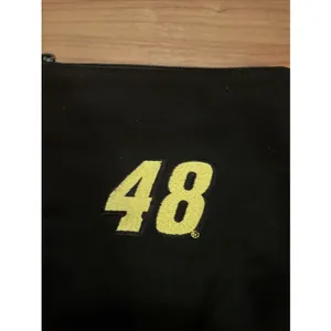 Race Ready Lady Nascar Canvas Zippered Bag #48 Black thumbnail 3