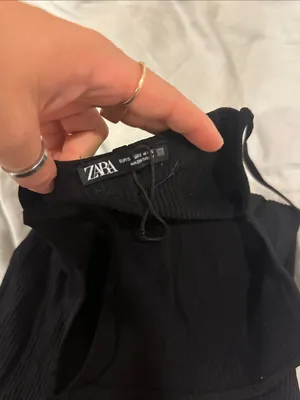 Zara rib knit romper thumbnail 2