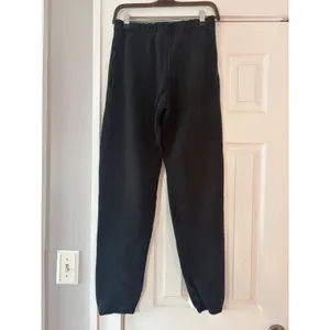 Set Active Los Angeles Black Fleece Jogger Sweatpants Women Small Made‎ in USA thumbnail 2