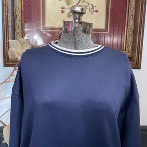 Aritzia Wilfred Free Junction Navy Sweatshirt Collegiate Preppy - Sz M 🧡🎀 thumbnail 6