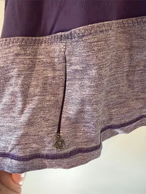 Lululemon 4 Chaturanga Concord Grape Athletic Activewear Tank Top thumbnail 9