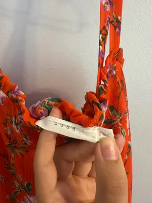 Boutique Dress Orange thumbnail 2