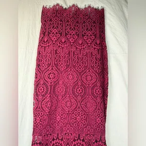 Lulu's Burgundy Lace‎ Midi Dress thumbnail 3