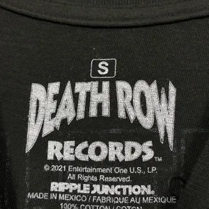 Urban Outfitters Death Row Records black rap t-shirt size s thumbnail 4