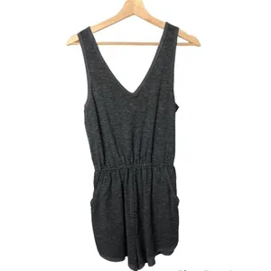 Urban Outfitters BDG Dark‎ Gray Romper S thumbnail 2