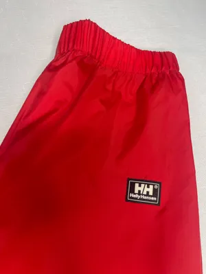 Helly Hansen Red Nylon Classic Logo Pants (Large) thumbnail 3