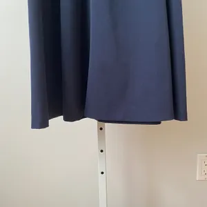 J.Crew‎ 6 Navy Blue Wool Midi Dress Career Minimalist Preppy Workwear thumbnail 3
