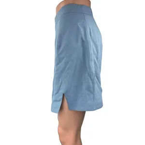 Princess Polly Women's Blue High Waist Casual Slit Mini Straight Pencil Skirt 8 thumbnail 2