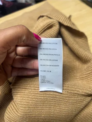 Free People Golden Hour Midi Skirt Small Golden Brown Ribbed Knit Side Slit thumbnail 7