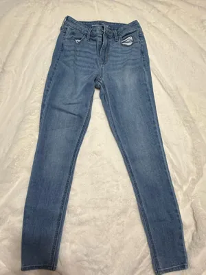Old Navy High-Rise WOW Super Skinny Jeans Size 2 Light Wash Stretch Denim thumbnail 1