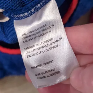 GIII Blue Red Fleece Buffalo Bills Pullover Size Small thumbnail 9