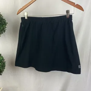 Nike Black Tennis Sport Athletic Mini Skort Skirt S thumbnail 2