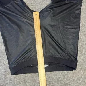Guess Los Angeles Black Faux Leather Moto Leggings Zippers Womens M‎ thumbnail 3