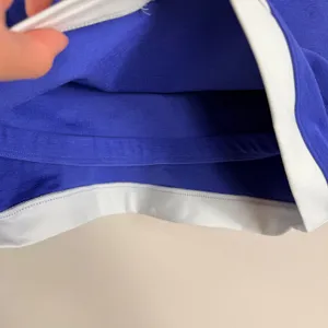 Beyond Yoga Spacedye Outlines Crop Tank Ultramarine Violet White Large NEW thumbnail 4