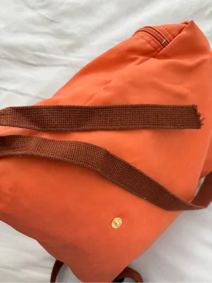 Longchamp Le Pliage Sac a Dos Backpack Nylon Orange thumbnail 4