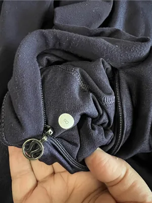 Lululemon Emerge Renewed Purple Asymmetrical Zip Up Athletic Jacket thumbnail 7