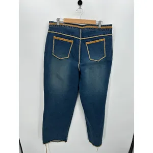 The Blues‎ Y2K Denim Western Jeans Women Sz 20 Country Festival Coachelle Boho thumbnail 2