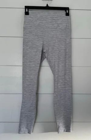 Lululemon Women’s 6 Heather Gray Align Pants thumbnail 1