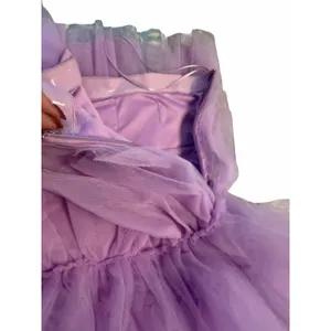 Lavender Mable Aileen Ruffle Mini Dress - Size S thumbnail 5
