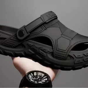 Women's All-Weather Comfort Clog Sandals - Black thumbnail 4