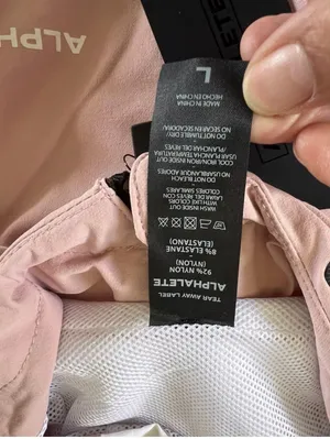 Alphalete Women's EXP Tech Windbreaker- Himalayan Pink, Size Large thumbnail 9