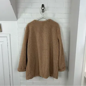 Sanctuary Button Front Teddy Knit Jacket Size XL thumbnail 10