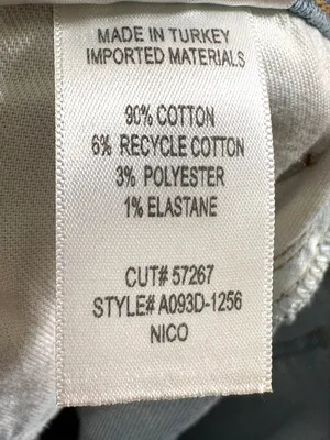 Agolde Nico High Waist Straight Leg Jeans Size 26 thumbnail 9