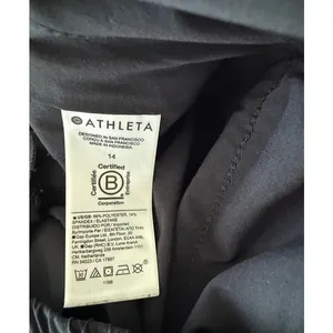 Athleta Avenue Wide Leg Crop Pant Size 14 Black thumbnail 5