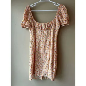 Dippin Daisys Daisy Dress in Blush Pink with Lemons Orange Pattern Size Medium thumbnail 2