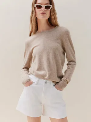 Quince Cashmere Crewneck Sweater thumbnail 2
