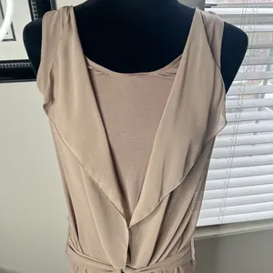 Intimissimi tank double layer tie front small‎ Tan thumbnail 4