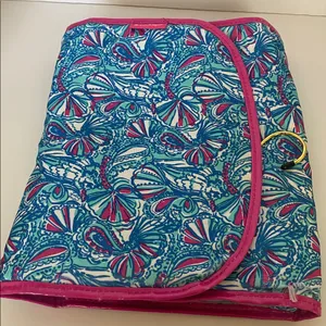 Lilly Pulitzer - Pink & Blue - Hanging Valet / Cosmetic Case thumbnail 1