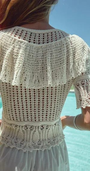 Bohemian Crochet Top thumbnail 5
