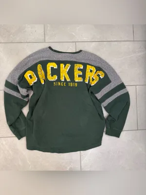 NFL Green and Black Knit Apparel with White Logo thumbnail 2