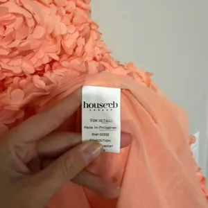 House of CB 'Faena' Sorbet Plunge Appliqué Mini Dress Size XS thumbnail 6