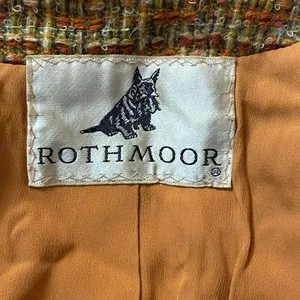 Vintage Union Made light academia Rothmoor tweed jacket Size Large thumbnail 7