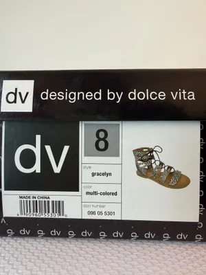 DV by Dolce Vita Zebra Print Lace-Up Gladiator Sandals thumbnail 5