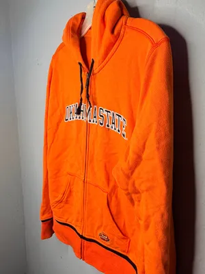 Nike Team Oklahoma State Zip Hoody Jacket thumbnail 4