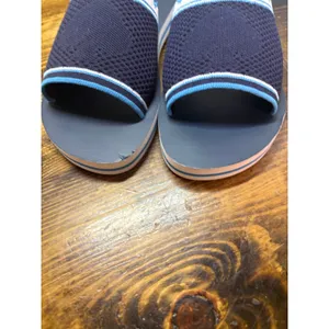 Kate Spade Navy Blue‎ Slide Sandals Size 6 thumbnail 4